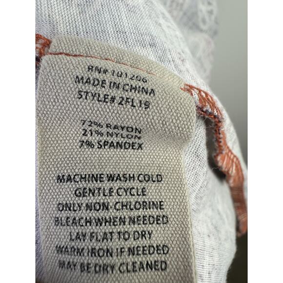 Soft Surroundings Alcott Dress Floral Maxi Slit Large Boho Western Jersey Soft - Picture 12 of 16